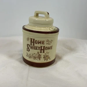 Vintage Keramik "Home Sweet Home" Kanister Made In Japan - Bild 1 von 14