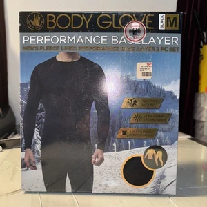 BODY GLOVE Performance 2 PC BASE LAYER Legging Pants SHIRT SET Mens MEDIUM NEW - Picture 1 of 12