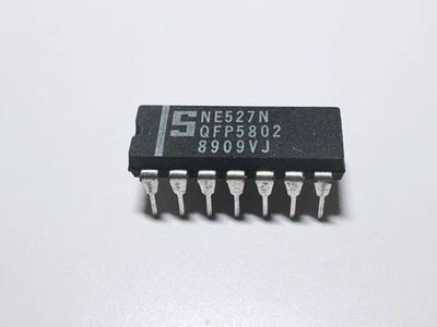 5PCS NE527N Signetics High-Speed Analog Voltage Comparator IC DIP-14 16ns - Image 1 of 4