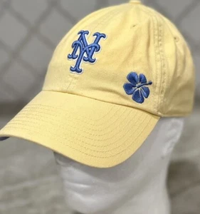 NY Mets Mütze Spring Training Baseballriemen hinten Unisex gelb bestickt - Bild 1 von 10