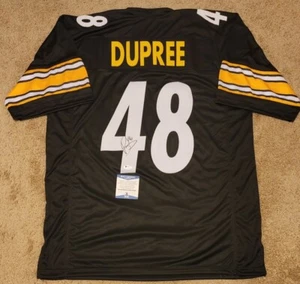 Bud DuPree Signed Custom Jersey Pittsburgh Steelers Beckett-W COA - Picture 1 of 5