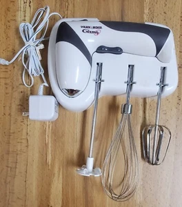 Black & Decker GIZMO Hand Mixer w/two Attachments Spacemaker Style - Picture 1 of 9