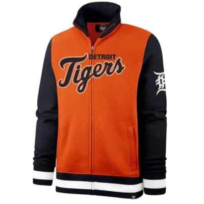 '47 BRAND TIGERS ICONIC TRACK Zip Jacket - Image 1 of 4
