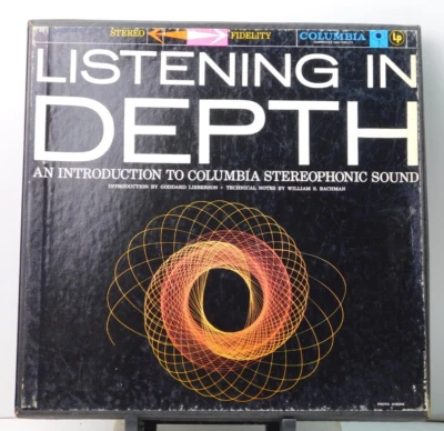 Listening In Depth An Introduction To Columbia Stereophonic Sound 1958 VG/NM - Image 1 of 4