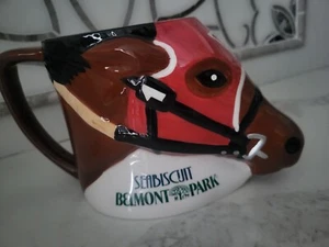 BELMONT PARK "Seabiscuit Ceramic Collectors Mug" NEW In BOX - Picture 1 of 9