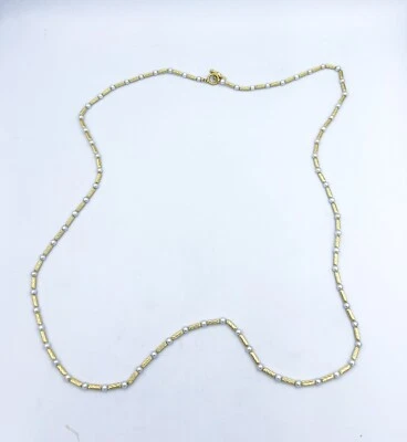 "Collar David Yurman Hampton perlas oro amarillo 18k 36,5""" Foto 1 de 4