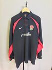 Nike Team 2001 2002 Angleterre Rugby Maillot Manches Longues Btcellnet Dark...