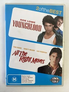 Youngblood / All The Right Moves (DVD, 1986 / 1983) 2-Disc VGC Region 4 - Picture 1 of 5