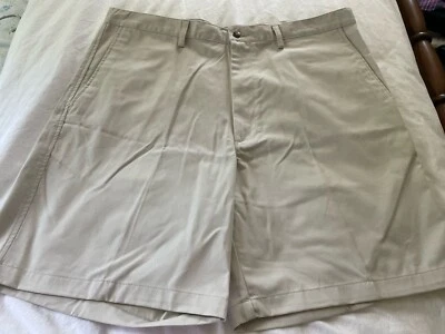 Pantalones Cortos Caqui Nuevos con Etiquetas Haggar EZS Calce Clásico Bolsillos Talla 40 Para Hombre’s Foto 1 de 4