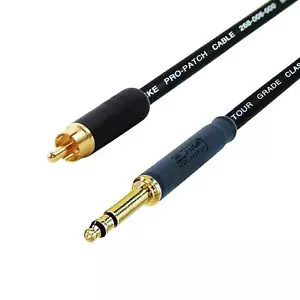 Jack Bantam nero ORO 4,4 mm TT a piombo phono RCA. Van Damme Cavi - Foto 1 di 2