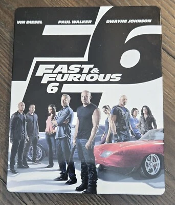 Fast and Furious 6 Steelbook Blu-Ray/DVD Foto 1 de 3
