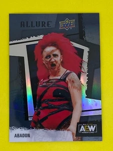 Abadon AEW Upper Deck Allure Black Rainbow Parallel 2023 Wrestling Trading Card - Foto 1 di 1