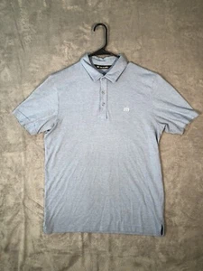 Polo de golf Travis Mathew para hombre talla mediana azul manga corta - Imagen 1 de 9
