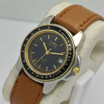 Reloj Sector ADV 1000 esfera negra cuarzo de buceo vintage Foto 1 de 4