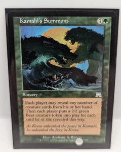 MTG Kamahl's Summons Onslaught Regular Uncommon NM - Picture 1 of 1