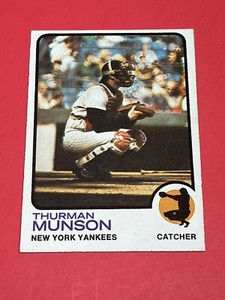 1973 Topps - #142 Thurman Munson EX Yankees Great!