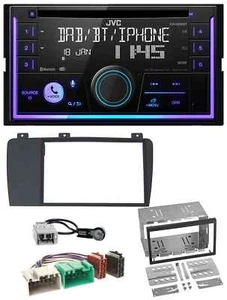 JVC MP3 USB 2DIN DAB Bluetooth CD Autoradio für Volvo S60 V70 XC70 04-09 - Bild 1 von 10