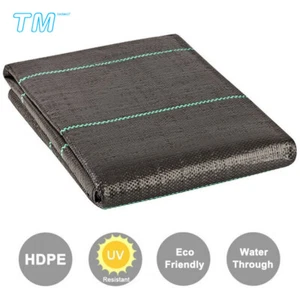 3x150FT Heavy Duty Weed Control Fabric Ground Cover Garden Mat Landscape 3.2oz - Picture 1 of 12
