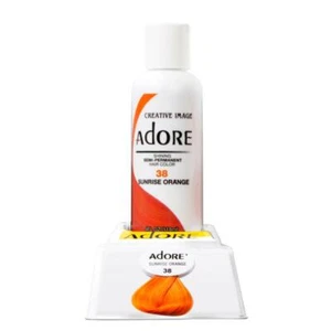 ADORE SEMI-PERMANENT HAIR COLOUR - 38 SUNRISE ORANGE 118ml - Picture 1 of 1
