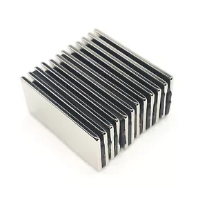 Lots 40mm x 20mm x 3mm Block Magnets Neodymium Rare Earth Magnets N50 - Picture 1 of 3