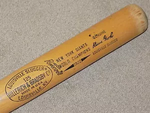Heinie Groh H&B 1922 World Series Game Bat New York Giants Cincinnati Reds - Picture 1 of 6