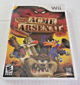 Brand New Sealed Looney Tunes: Acme Arsenal (Nintendo Wii, 2007) Free Shipping! - Picture 1 of 2