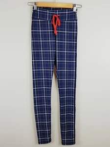 THE UPSIDE Womens Size XXS or 6 Plaid NYC Leggings - Picture 1 of 6
