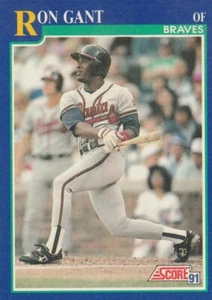 Puntuación Ron Gant #448 1991 - Imagen 1 de 2