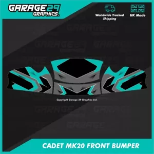 CADET KART MK20 VORDERE STOßSTANGE AUFKLEBER-KIT - BANSHEE - FARBE 1 - ANPASSBAR - Bild 1 von 3