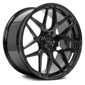 MRR FS1 19x8.5 5x108 +35ET 73.1 Gloss Black Wheel - Picture 1 of 1
