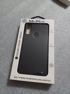 MetKase Custodia Telefono per Cricket Ovation 3 Nera NUOVA - Foto 1 di 8