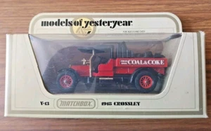 Matchbox Models Of Yesteryear Y 13 1918 Crossley Evans Bros. Coal and Coke - Picture 1 of 7