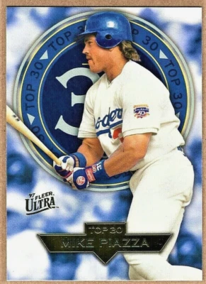 MIKE PIAZZA - 1997 FLEER ULTRA TOP 30 - Image 1 of 2