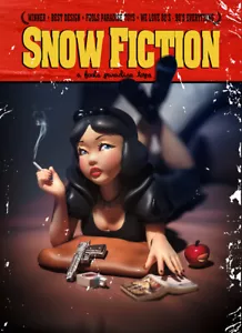 【In-Stock】 Statuetta vinile Fools Paradise Snow Pulp Fiction giocattoli bianchi designer - Foto 1 di 11
