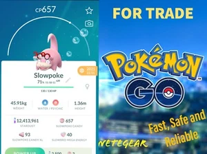💦 Pokémon Go 2020 SLOWPOKE For Trade || #1 PoGo Trader 💦 - Imagen 1 de 3