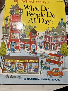 What Do People Do All Day by Richard Scary - Foto 1 di 1
