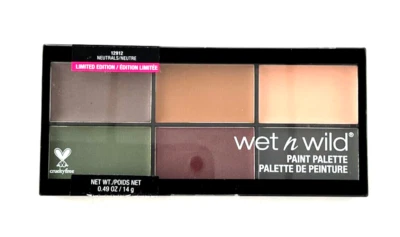 Lot of 2 Wet N Wild Paint Palette#12912 Neutrals  0.49 oz new free shipping - Image 1 of 3
