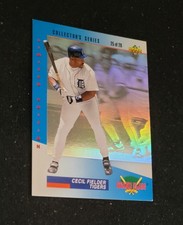 1993 Upper Deck Denny's Grand Slam Holograms Cecil Fielder #25 Detroit Tigers