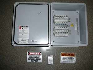 12 Draht Wohn Solarpanel Stromsicherung Kombinationsbox (Sicherungsgröße wählbar) - Bild 1 von 6