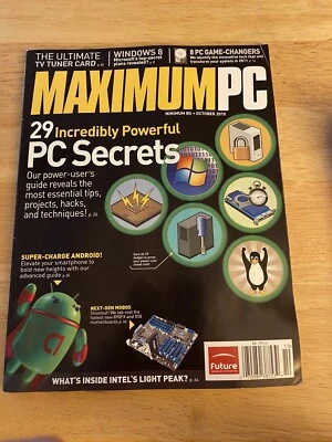 Maximum PC Magazine And Disc, VGUC, 2 Flaws, 1 Total Magazine - Image 1 of 4