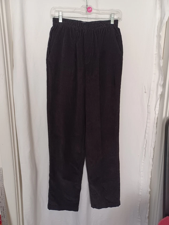 Bolsillos con cordones negros de pierna recta Cabin Creek talla 8 0072 Foto 1 de 3