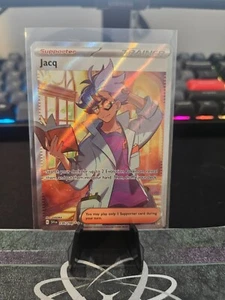 Jacq 236/198 SV Base Set Ultra Rare Holo- Pokémon TCG- NM/M - Picture 1 of 4