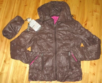 Abrigo Big Chill Tech Nuevo con Etiquetas Marrón L Plumón 600 Cremallera Empaquetable Calor sin Chaqueta de Peso Foto 1 de 4