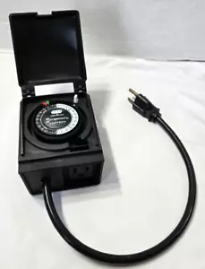 Intermatic HB35R 24 Stunden Automatische Außenzeitschaltuhr 10A 1200W 120V Urlaubsbeleuchtung - Bild 1 von 9