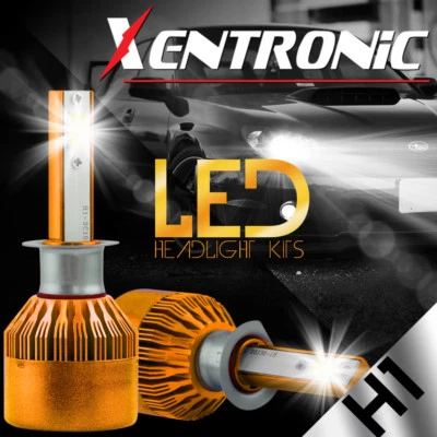 XENTRONIC LED HID Headlight kit H1 White for Audi Allroad Quattro 2001-2005 - Image 1 of 4