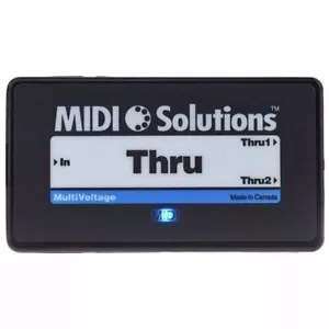 Midi Solutions Thru V2 Aktive Midi Thru Box mit 2 Ausgängen - Bild 1 von 1