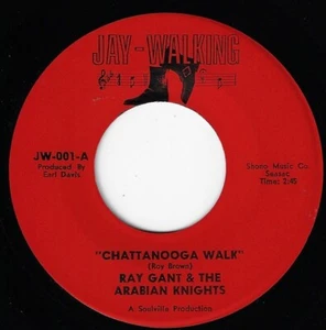 RAY GANT & ARABIANS chattanooga walk / night in arabia U.S. JAY-WALKING 7"_FUNK - Picture 1 of 2
