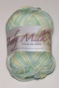 LOT of 10 balls Laines du Nord BABY MILK wool cashmere knitting yarn #71 MULTI - Picture 1 of 1