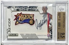 2009-10 Panini Rookies & Stars Jrue Holiday Auto Patch RC/449 BGS 9.5 w/10 Auto