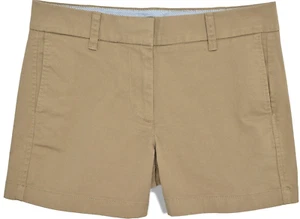 J.Crew Women's Size 8 - 4" Inseam Khaki Chino Stretch Shorts - Picture 1 of 1